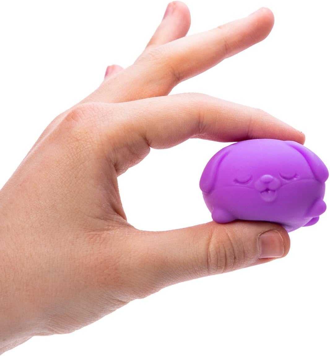 Schylling NeeDoh Teenie Funky Pups - Sensory Squeeze Toy - Contains 3 Mini Groovy Globs - 1.5 Wide - Color May Vary (Pack of 1) - Image 3