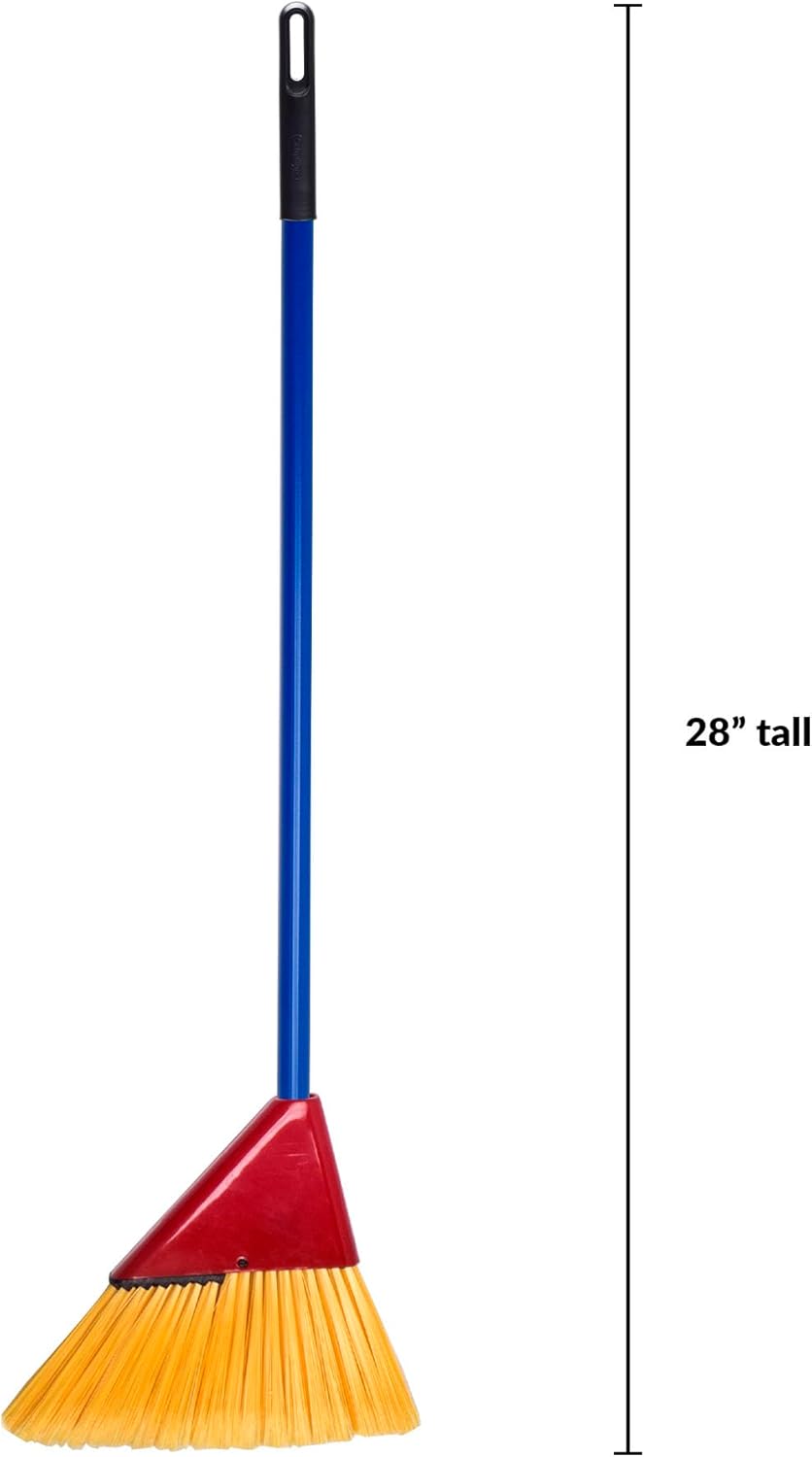 Schylling Children-s Broom Set - Kids Pretend Play Cleaning Kit - Includes Broom. Dustpan. and Brush - Ages 3 and Up - Image 3