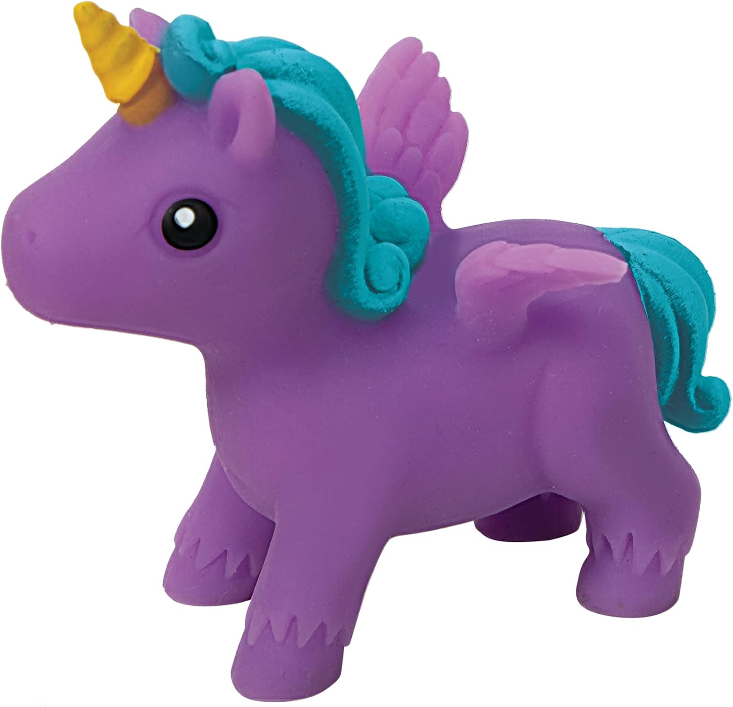 Schylling Itsy Bitsy Unicorn Squeezable and Stretchable Toy - Color May Vary (Pack of 1) - Image 4