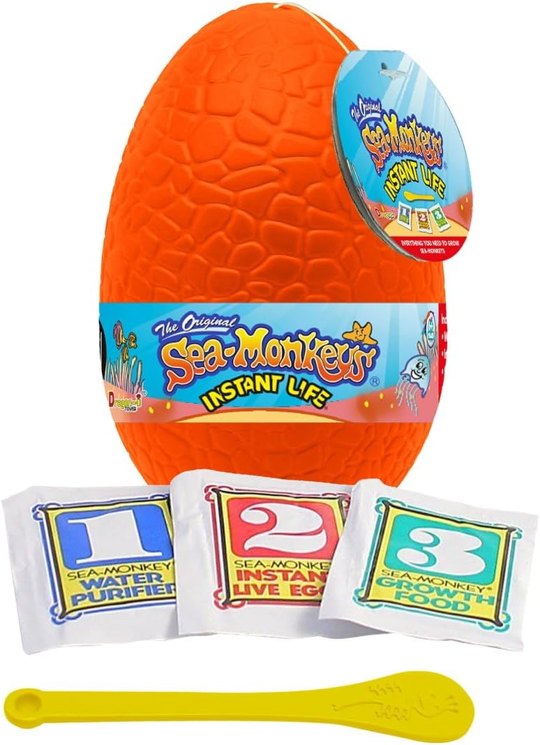 Sea-Monkeys? Egg Instant Life - World-s Only Instant Pets? - Assorted Colors - Ages 6+ (Pack of 1) - Image 3