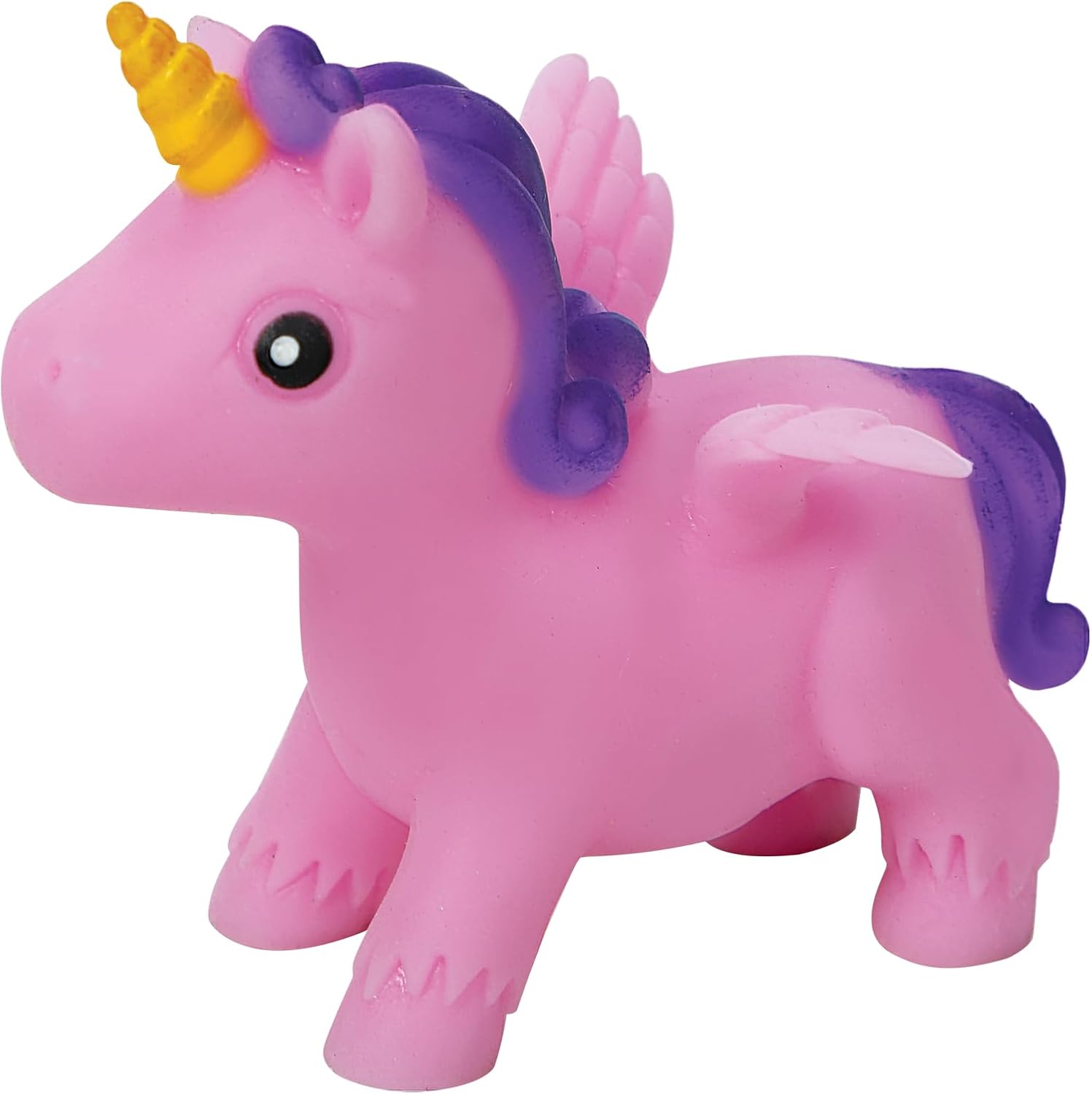 Schylling Itsy Bitsy Unicorn Squeezable and Stretchable Toy - Color May Vary (Pack of 1) - Image 3