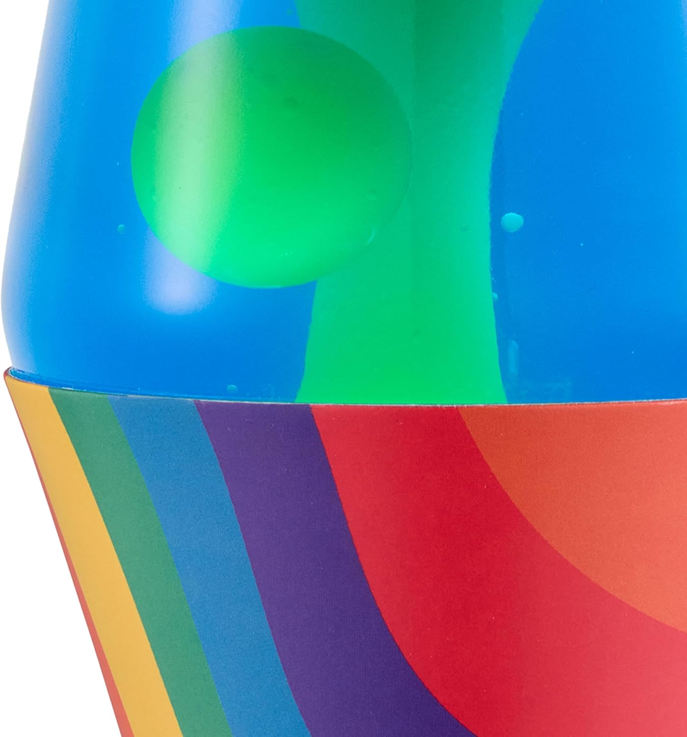 Lava The Original Lamp - 14.5 Warped Rainbow ?C Classic Liquid Motion Lamp - Yellow Wax and Blue Liquid - Item #2713 (Amazon Exclusive) - Image 5