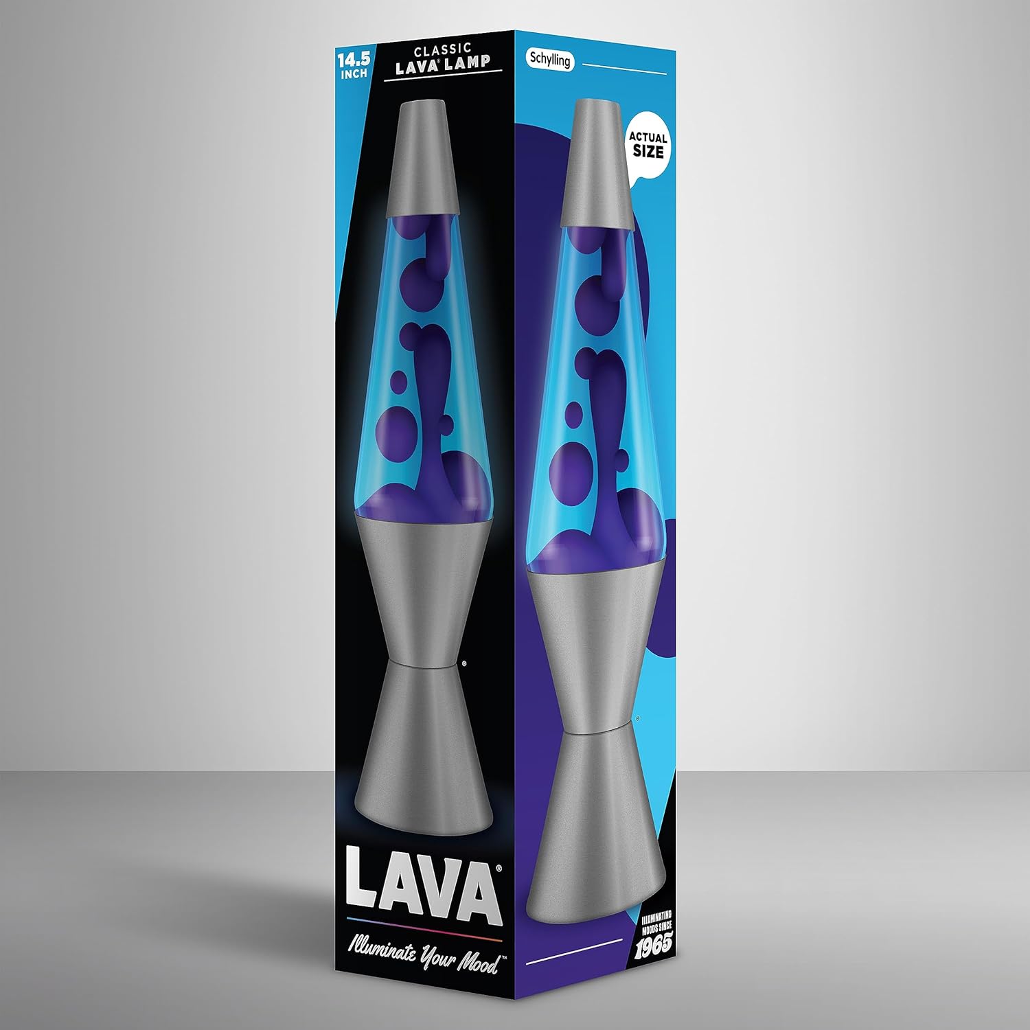 Lava? Lamp - 14.5 Cosmic Wave - The Original Motion Light - Purple Wax and Blue Liquid - Item #2633 (Amazon Exclusive) - Image 9