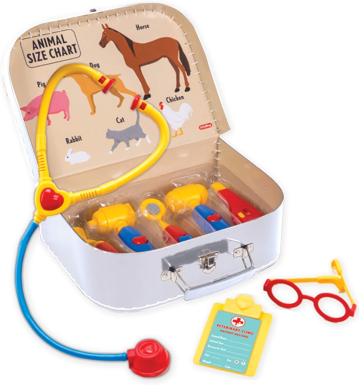 Schylling Veterinarian Kit. White - Image 2