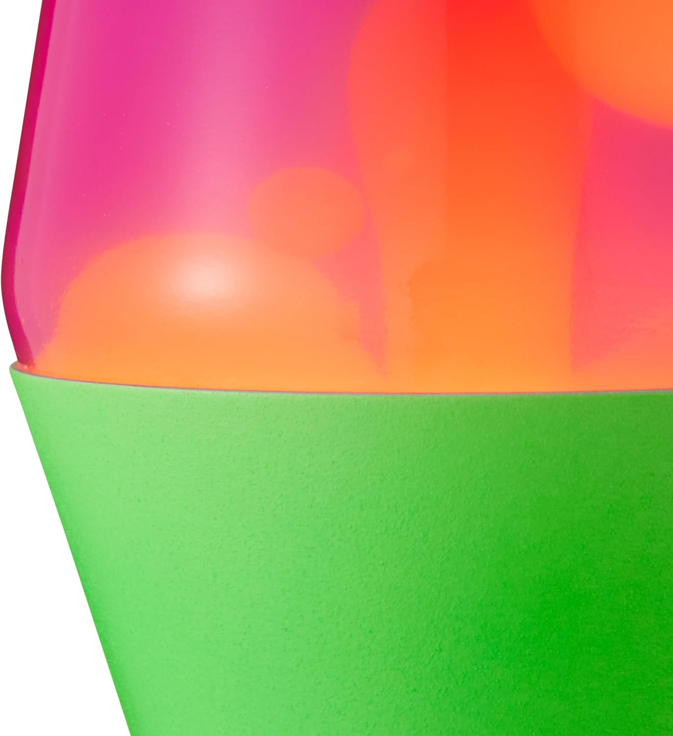 Lava The Original Lamp - 14.5 Neon Green - Classic Liquid Motion Lamp - Orange and Pink Liquid - Item #2096 (Amazon Exclusive) - Image 5