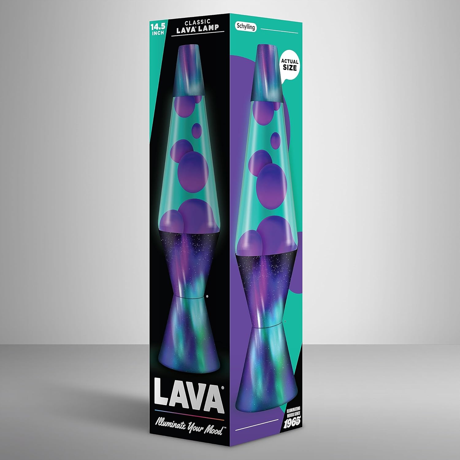 The Original Lava? Lamp - 14.5 Aurora Borealis ?C Classic Liquid Motion Lamp - Purple Wax and Blue Liquid - Item #2047 (Amazon Exclusive) - Image 9