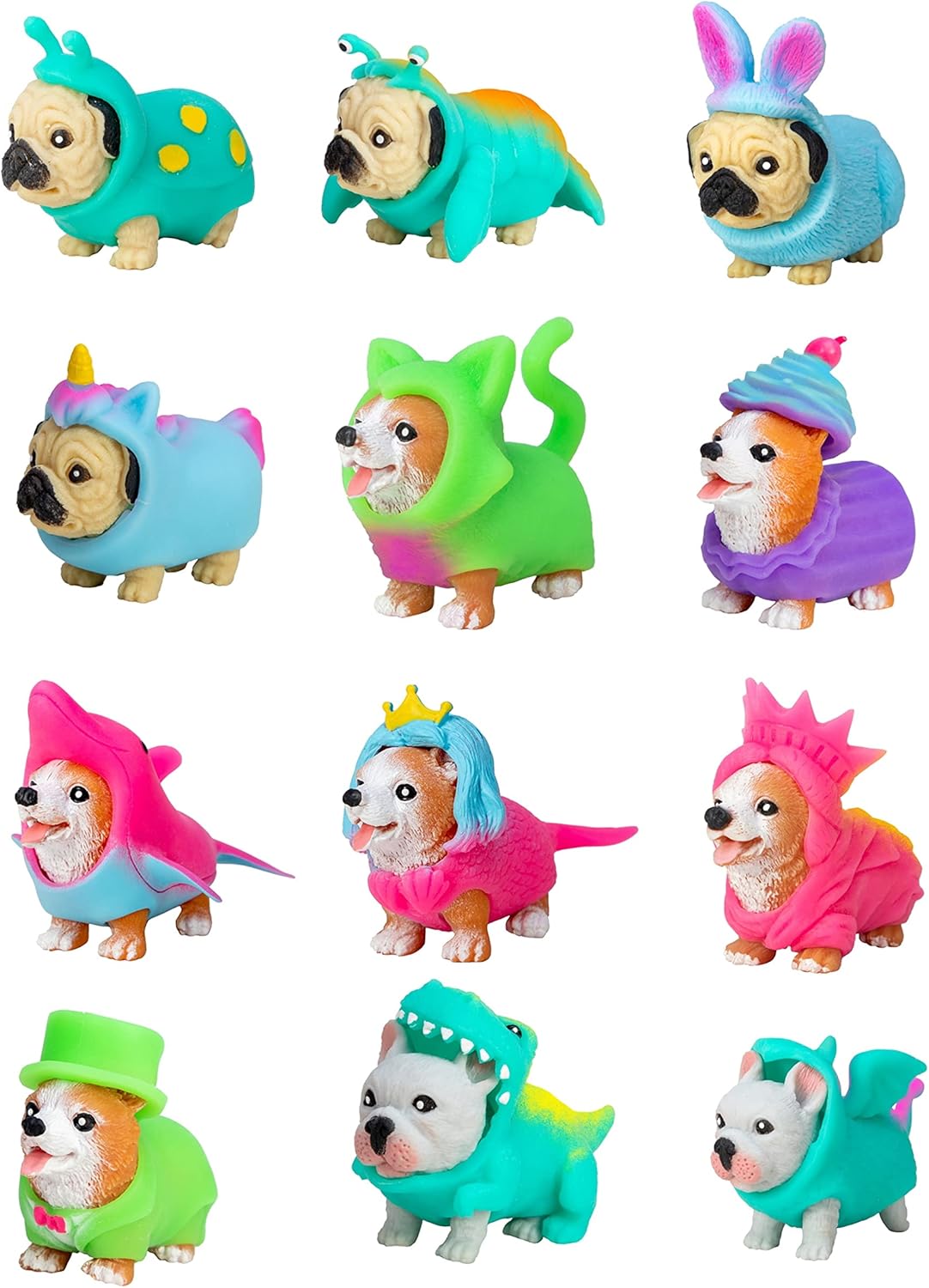 Party Animals. Rave Puppies. Neon Costume. Schylling. One Per Orden. Random - Image 9