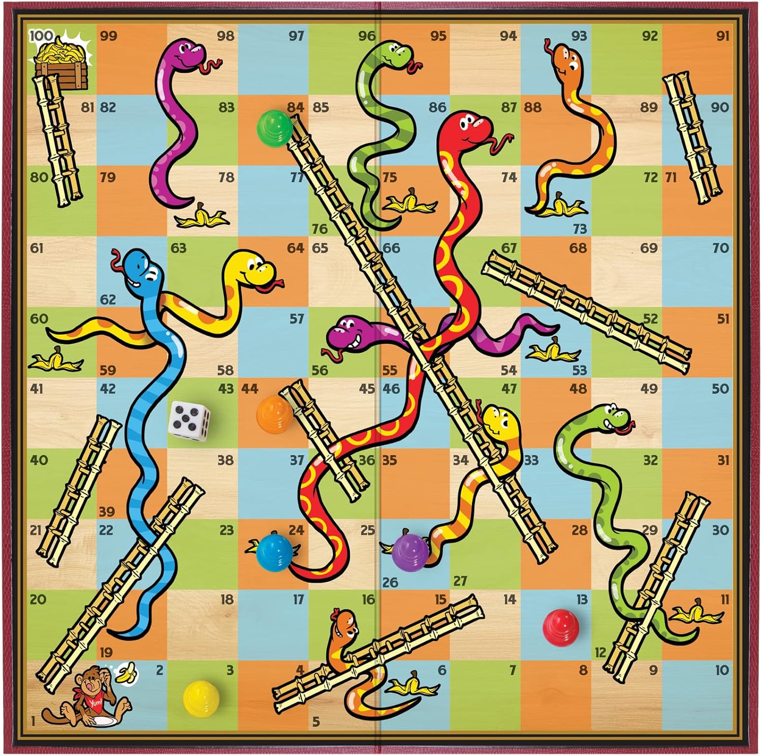 Schylling-Snakes & Ladder Game-(Age 3+)- (SLG) - Image 4